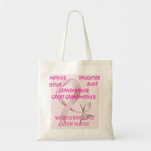 PINK PRINCESS COLLECTIE TOTE BAG (Voorkant)