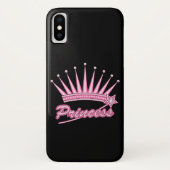 Pink Princess Crown Case-Mate iPhone Case (Achterkant)