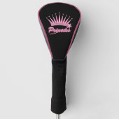 Pink Princess Crown Golfheadcover (Voorkant)