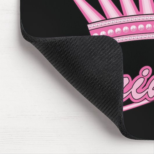 Pink Princess Crown Muismat (Hoek)