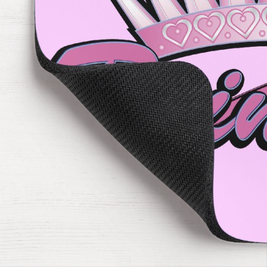 Pink Princess Crown Muismat (Hoek)