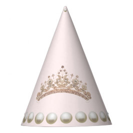 Pink Princess Crown Party Pet Feesthoedjes