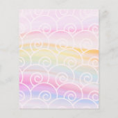 Pink Princess Fairy tale geldagenuitnodiging (Achterkant)