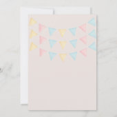 Pink Princess Fairytale Magical Castle Birthday  Kaart (Achterkant)