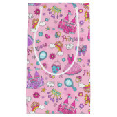 Pink Princess Gift Bag Klein Cadeauzakje (Voorkant)