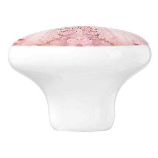Pink Princess Girl's Girly Ceramic Knob Keramische Knop (Zijkant)
