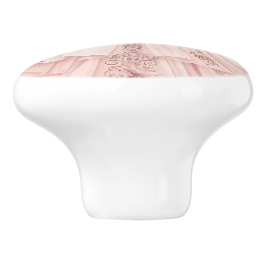 Pink Princess Girl's Girly Ceramic Knob Keramische Knop (Zijkant)