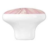 Pink Princess Girl's Girly Ceramic Knob Keramische Knop (Zijkant)