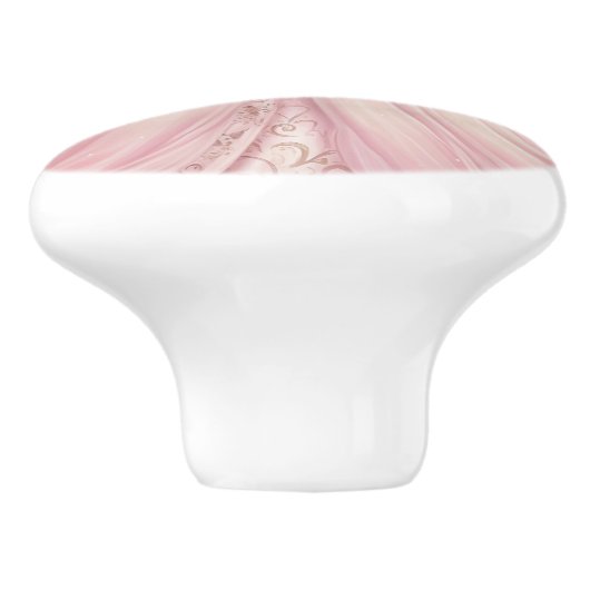 Pink Princess Girl's Girly Ceramic Knob Keramische Knop (Zijkant)