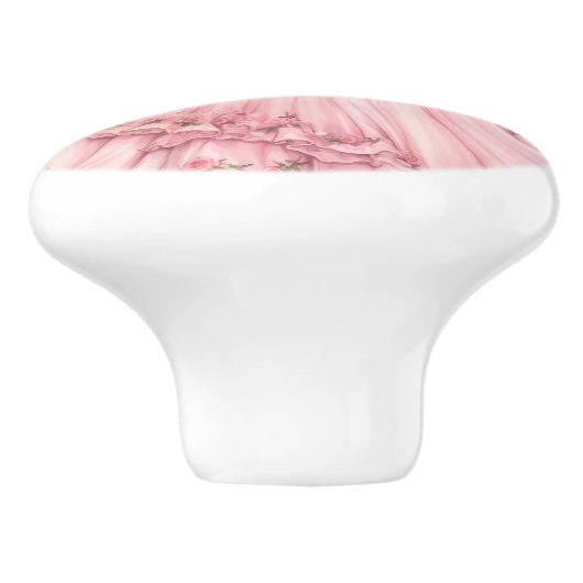 Pink Princess Girl's Girly Ceramic Knob Keramische Knop (Zijkant)