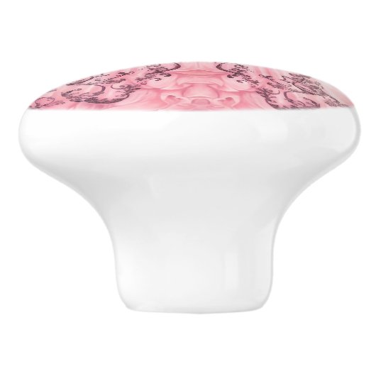 Pink Princess Girl's Girly Ceramic Knob Keramische Knop (Zijkant)