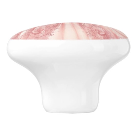 Pink Princess Girl's Girly Ceramic Knob Keramische Knop (Zijkant)