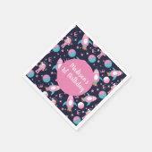 Pink Princess Landing naar de maan Servet (Hoek)