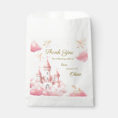 Pink Princess Party Thank You Bedankzakje (Voorkant)