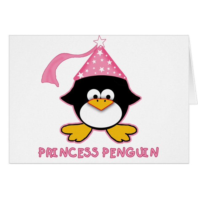Pink Princess Penguin (Voorkant Horizontaal)