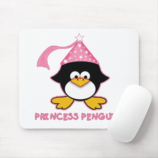 Pink Princess Penguin Muismat (Met muis)