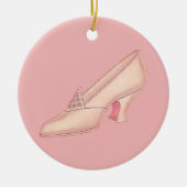 Pink Princess Slipper Ornament (Voorkant)