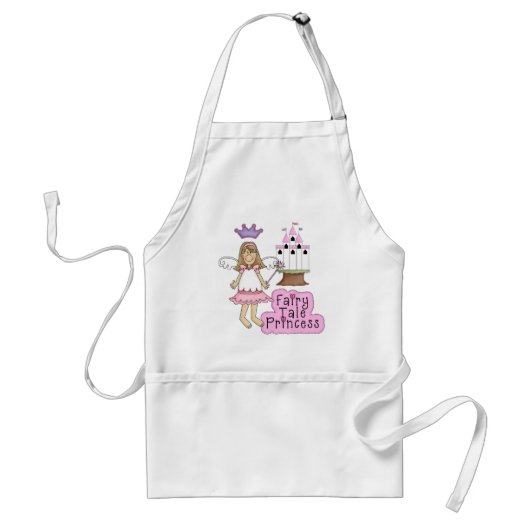 Pink Princess Standaard Schort (Voorkant)