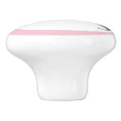 Pink Princess Tiara Girly Ceramic Knob Keramische Knop (Zijkant)
