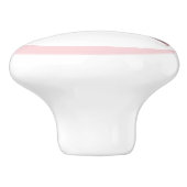 Pink Princess Tiara Girly Ceramic Knob Keramische Knop (Zijkant)