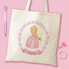 Pink Princess Tote Bag