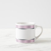 Pink Princess Twin Girl Baby Cups Espresso Kop (Rechts)