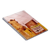 Pink Private Property Horse Notitieboek (Rechterzijde)