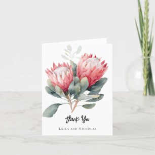 PInk Protea bedankt voor uw bruiloft