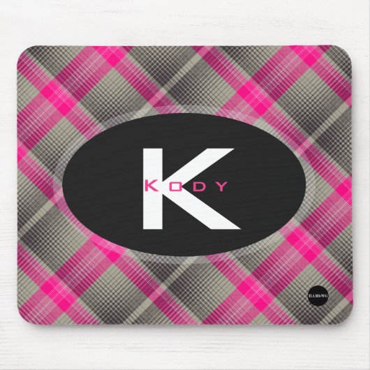 Pink Pset Mousepad - HAMbyWG Muismat (Voorkant)