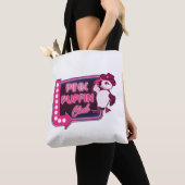 Pink Puffin Club Tote Bag (Dichtbij)
