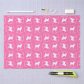 Pink Pug Dog Theme Party Celebration Tissuepapier (Craft)