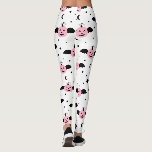 PINK PUMPKIN BATS LEGGINGS (Achterkant)