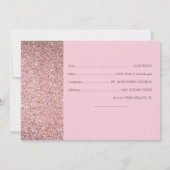 PINK Pumpkin Harvest - Flat Save the Date Kaart (Achterkant)