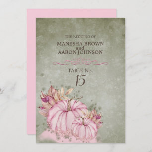 PINK Pumpkin Harvest - Platte Kaart