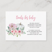 Pink Pumpkins Boeken voor Baby Informatiekaartje (Voorkant)