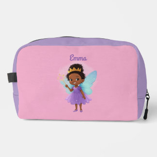 Pink & Purple Black Fairy Toiletry Bag Toilettasje