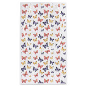 Pink Purple Butterflies Klein Cadeauzakje (Achterkant)