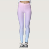 Pink Purple Gradient  Leggings (Voorkant)