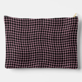Pink Purple Plaid Checker Seamless Pattern Large Etui (Achterkant)