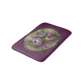 Pink / Purple Roses Badmat (Gekanteld)
