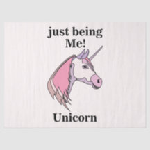 Pink Purple Unicorn Head