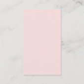 Pink QR Connect with US Business Logo Social Media Visitekaartje (Achterkant)