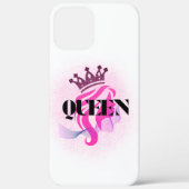 Pink Queen Crown Design – Confident Feminine Power Case-Mate iPhone Case (Achterkant)