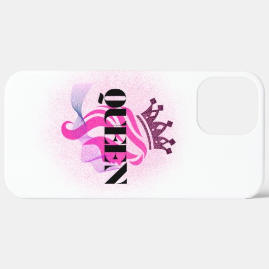 Pink Queen Crown Design – Confident Feminine Power Case-Mate iPhone Case (Achterkant / Rechts)
