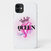 Pink Queen Crown Design – Confident Feminine Power Case-Mate iPhone Case (Achterkant)