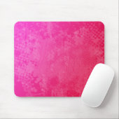 Pink Rage Grunge Art Mousepad Muismat (Met muis)