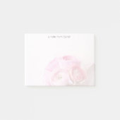 Pink ranunculus bouquet fade post-it® notes (Voorkant)