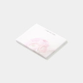 Pink ranunculus bouquet fade post-it® notes (Schuin)