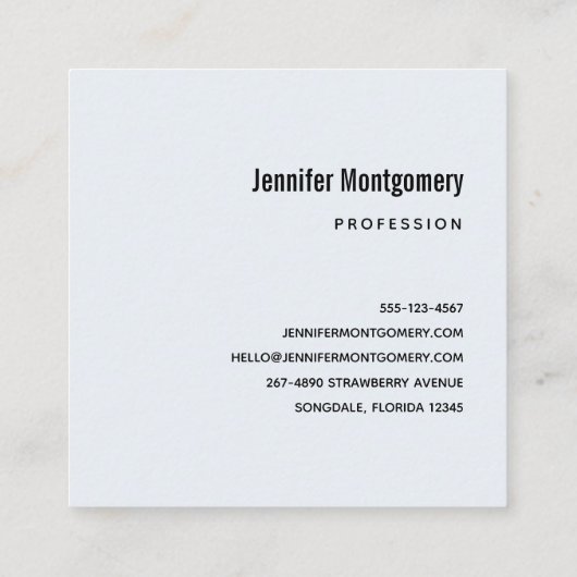 Pink Raspberry Macarons French Pastry Vierkante Visitekaartje (Achterkant)