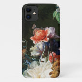 PINK RED ANEMONES WHITE FLOWERS, BUTTERFLY Floral Case-Mate iPhone Case (Achterkant)